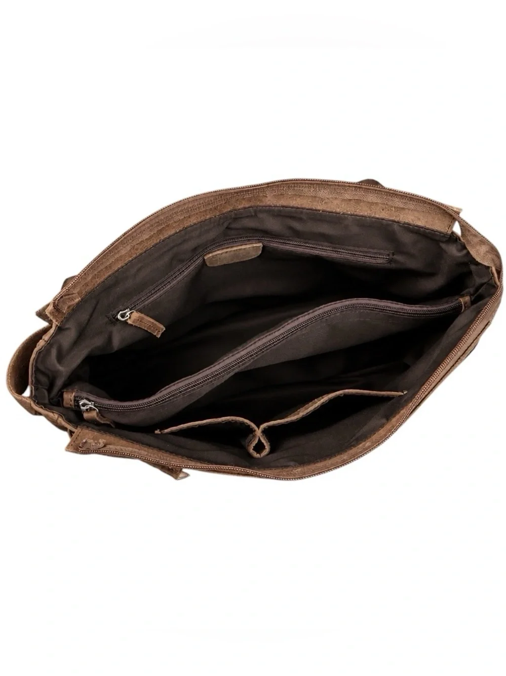 NWT 16” Crazy Horse Cow Leather Messenger Bag for Men or Women